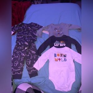 Garanimals Long Sleeved Onesies